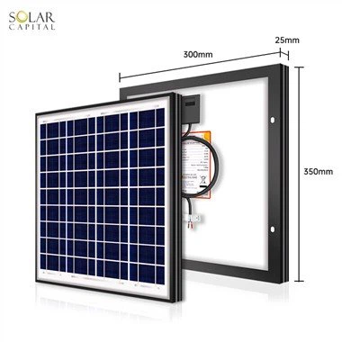 10W Polycrystalline Hnub Ci Vaj Huam Sib Luag